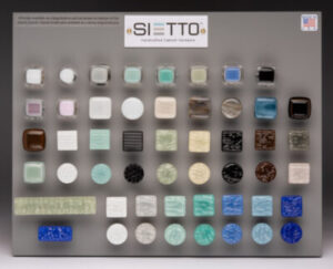 Sietto Glass Collection of hardware