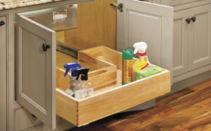 Under the sink smart storage