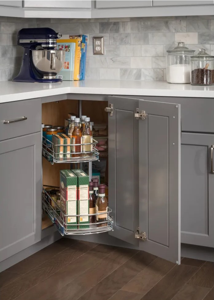 Corner Cabinet Pull-Out Shelving