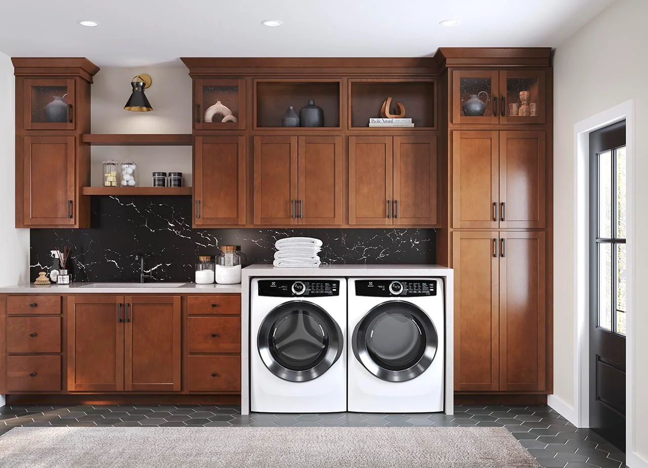 1951 cabinet laundry room